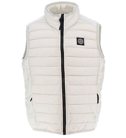 Stone Island Down Vest - Pearl Grey