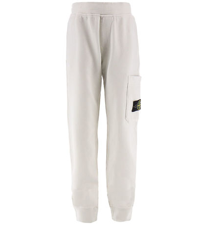 Stone Island Sweatpants - Pearl Grey Stone Island Sweatpants - Pearl Grey
