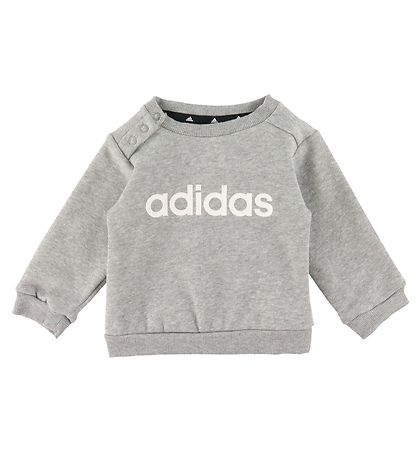 adidas Performance Sweat Set - I LIN FL JOG - Grey/White