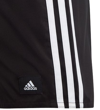 adidas Performance Uimashortsit - 3-raita - Musta