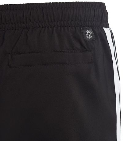 adidas Performance Uimashortsit - 3-raita - Musta