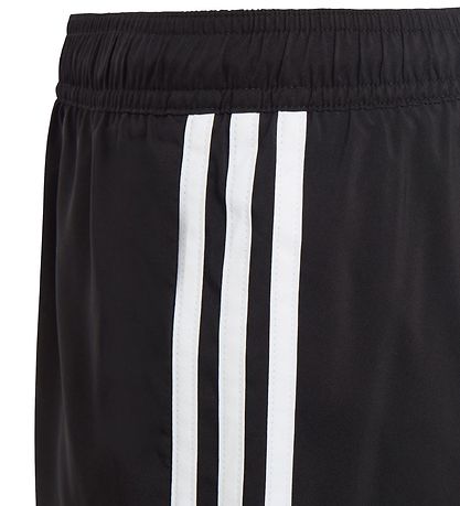 adidas Performance Uimashortsit - 3-raita - Musta