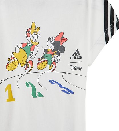 adidas Performance T-shirt - I DY MM T - White adidas Performance T-shirt - I DY MM T - White