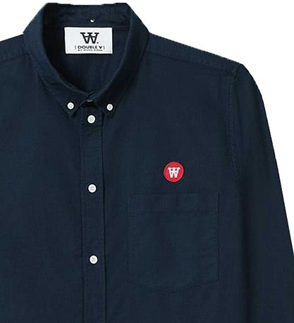 Wood Wood Hemd - Tod Hemd - Navy Wood Wood Hemd - Tod Hemd - Navy