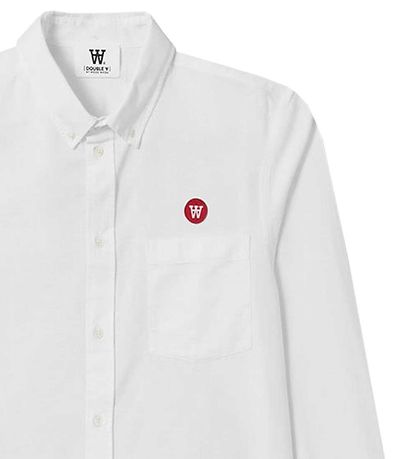 Wood Wood Hemd - Tod Hemd - Bright White