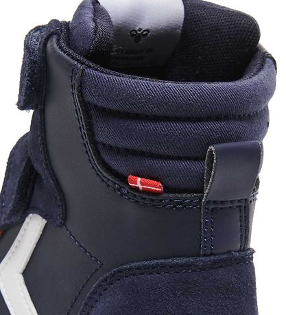 Hummel Boots - Slimmer Stadil Leather High Jr. - Peacoat