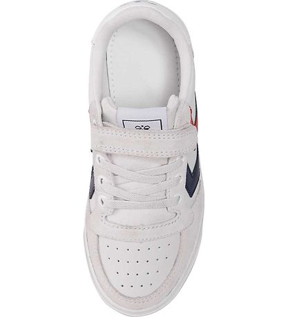 Hummel Schoenen - Slimmer Stadil Leather Low Jr. - Wit