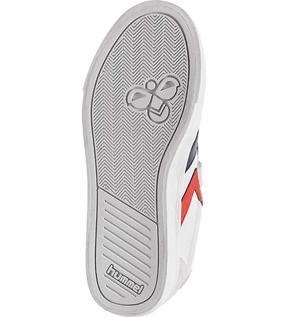 Hummel Schoenen - Slimmer Stadil Leather Low Jr. - Wit