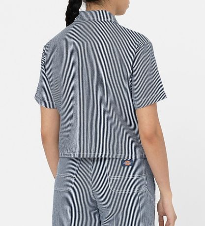 Dickies Hemd - Hickory pro Hickory - Blau/Weiß gestreift