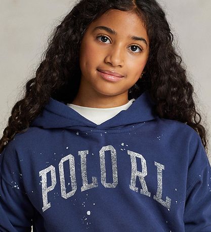Polo Ralph Lauren 후드티 - 워치힐 - 네이비 포함 화이트