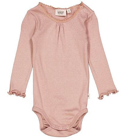 Body m/l Wheat - Rib - Lace - Rose Dawn