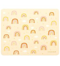 A Little Lovely Company Placemat - Vinyl - Rainbows A Little Lovely Company Placemat - Vinyl - Rainbows
