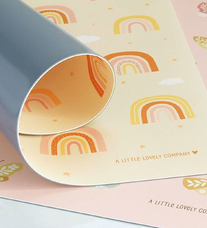 Set de Table A Little Lovely Company - Vinyle - Arcs-en-ciel Set de Table A Little Lovely Company - Vinyle - Arcs-en-ciel