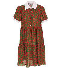 Moschino Dress - Red/Green w. Wear Moschino Dress - Red/Green w. Wear