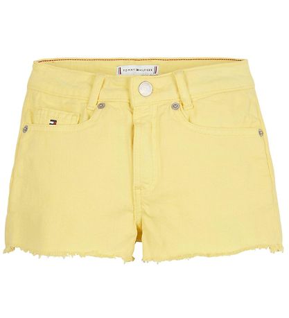 Tommy Hilfiger Stuttbuxur - Harper - Gallaefni - Gult
