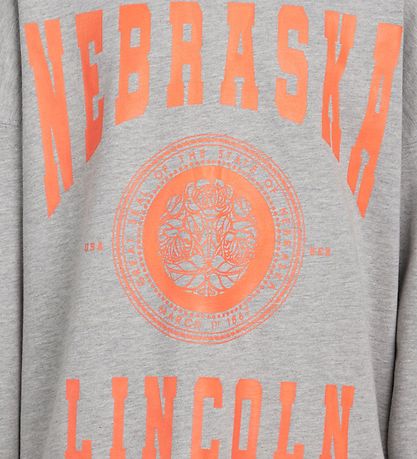 Grunt Sweatshirt - Sade - Grey Melange