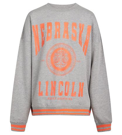 Grunt Sweatshirt - Sade - Grey Melange