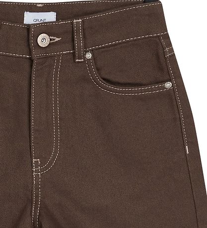Grunt Shorts - Choco uit de jaren 90 - Bruin