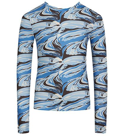 Grunt Blouse - Rib - Ime - Blue