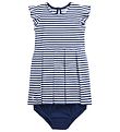 Polo Ralph Lauren Kleid m. Bloomers - Uhr Hill - Navy/Weißer Str Polo Ralph Lauren Kleid m. Bloomers - Uhr Hill - Navy/Weißer Str