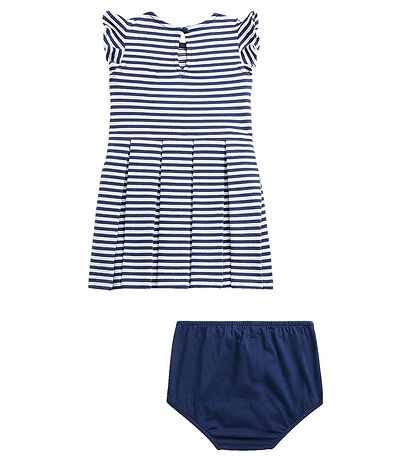 Polo Ralph Lauren Dress w. Bloomers - Watch Hill - Navy/White St