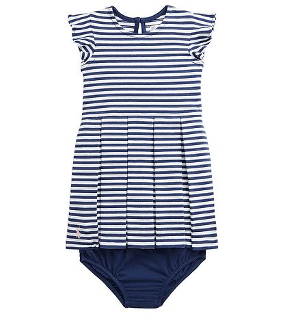 Polo Ralph Lauren Dress w. Bloomers - Watch Hill - Navy/White St