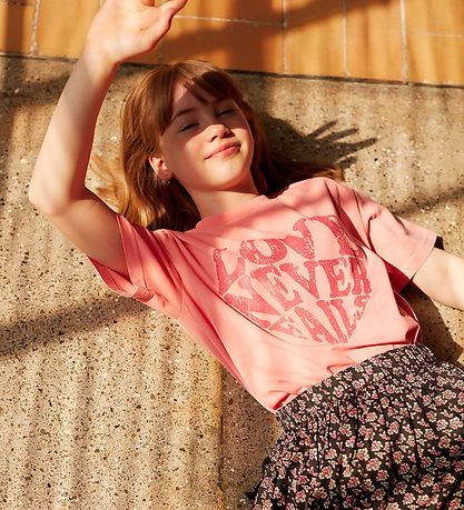 Petit by Sofie Schnoor T-shirt - Pink w. Print