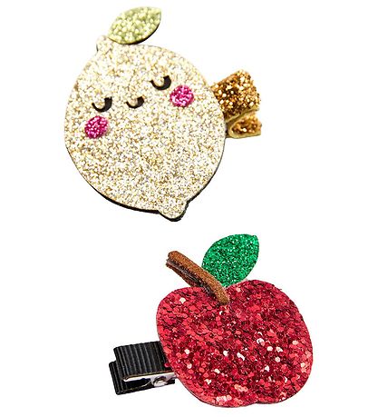Petit by Sofie Schnoor Hair Clips - 2-Pack - 4.5x4 cm - Mix Glit