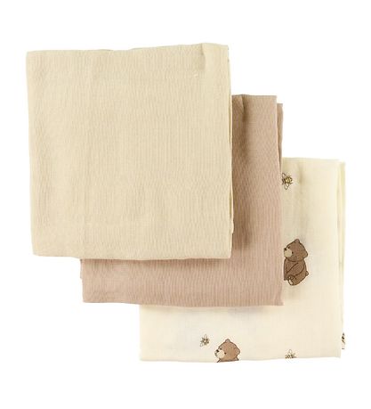 That's Mine Spucktücher - Bora Muslin - 3er-Pack - Bienen Ente B