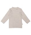 That's Mine Blouse - Camma - Rib - Light Brown Melange