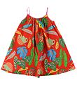 Stella McCartney Kids Kjóll - Rautt M. Lauf