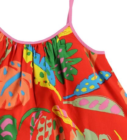 Stella McCartney Kids Kleid - Rot m. Blätter