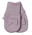 Racing Kids Fäustlinge - Dusty Lavender m. Schleife