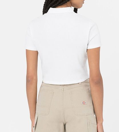 Dickies Polo - Rib - Tallasee - White Dickies Polo - Rib - Tallasee - White
