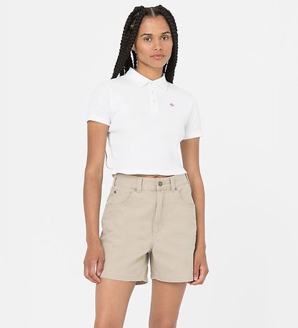 Dickies Polo - Rib - Tallasee - White Dickies Polo - Rib - Tallasee - White