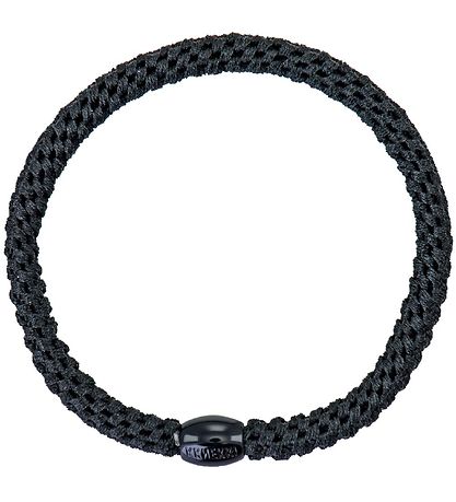 Kknekki Haargummis - 6er-Pack - Slim - Schwarz/Grau/Glitzer Kknekki Haargummis - 6er-Pack - Slim - Schwarz/Grau/Glitzer