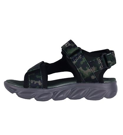 Skechers Sandals w. Light - Hypno-Splash - Black
