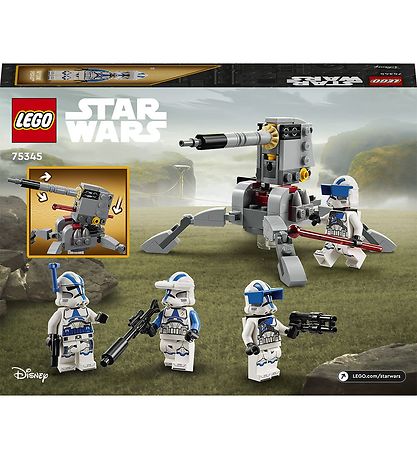 LEGO® Star Wars - 501st Clone Troopers Battle Pack 75345 - 119 T LEGO® Star Wars - 501st Clone Troopers Battle Pack 75345 - 119 T