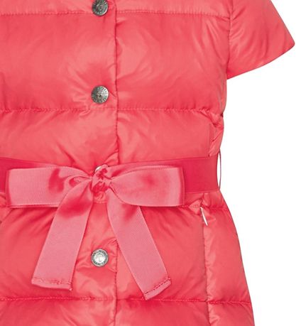 Ver de Terre Down Vest w. Belt - Flamingo