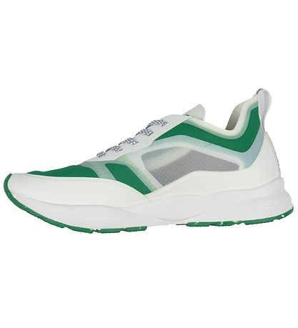 Woden Shoes - Stelle Transparent - White/Basil Woden Shoes - Stelle Transparent - White/Basil