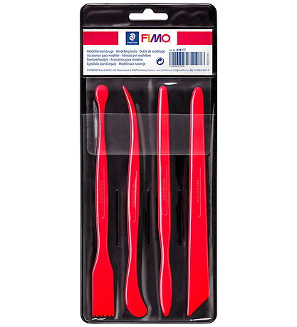Outils FIMO pour Pâte à Modeler Staedtler - Rouge Outils FIMO pour Pâte à Modeler Staedtler - Rouge