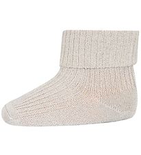 MP Socks - Bamboo - Ida - Ecru w. Glitter MP Socks - Bamboo - Ida - Ecru w. Glitter