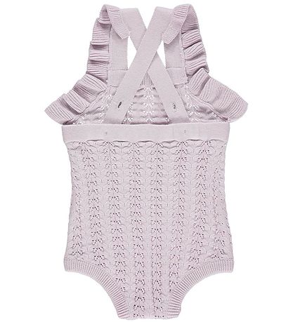 Müsli Summer Romper - Knitted - Needle Out - Soft Lilac Müsli Summer Romper - Knitted - Needle Out - Soft Lilac