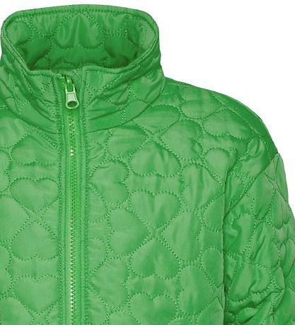 Pieces Kids Vadderad jacka - PkHeart - Irländska Green