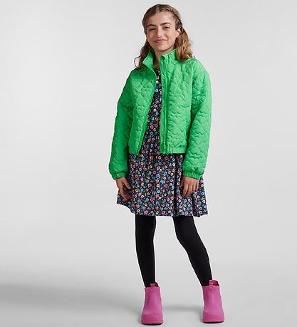 Pieces Kids Vadderad jacka - PkHeart - Irländska Green