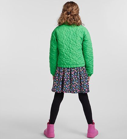 Pieces Kids Vadderad jacka - PkHeart - Irländska Green