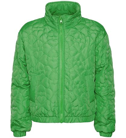 Pieces Kids Vadderad jacka - PkHeart - Irländska Green