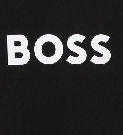 BOSS Blouse - Zwart m. Wit BOSS Blouse - Zwart m. Wit