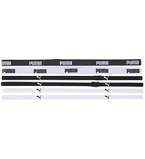 Puma Headband - 6-Pack - White/Black Puma Headband - 6-Pack - White/Black