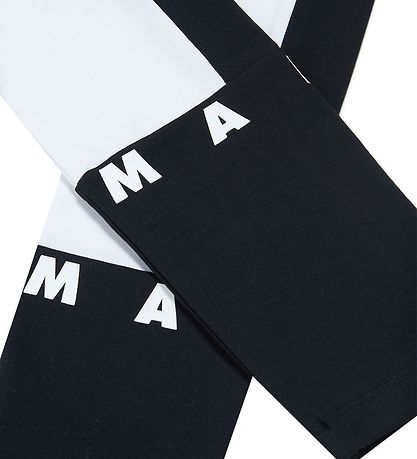Marni Leggings - White w. Black Marni Leggings - White w. Black